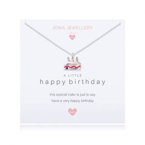 Children's A Little Happy Birthday Necklace - Brambles Gift Shop