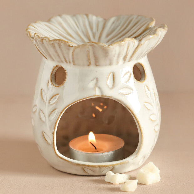 Secret Flower Garden Oil Burner - Brambles Gift Shop