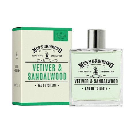Vetiver and Sandalwood Eau de Toilette - Brambles Gift Shop