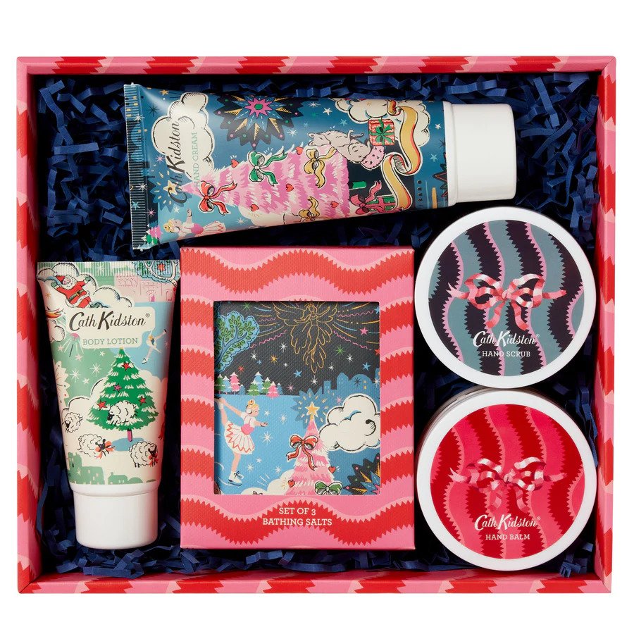 Cath Kidston Christmas Sky Pamper Hamper - Brambles Gift Shop
