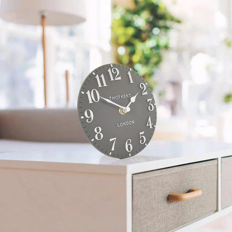 6" Arabic Mantel Clock Dolphin - Brambles Gift Shop