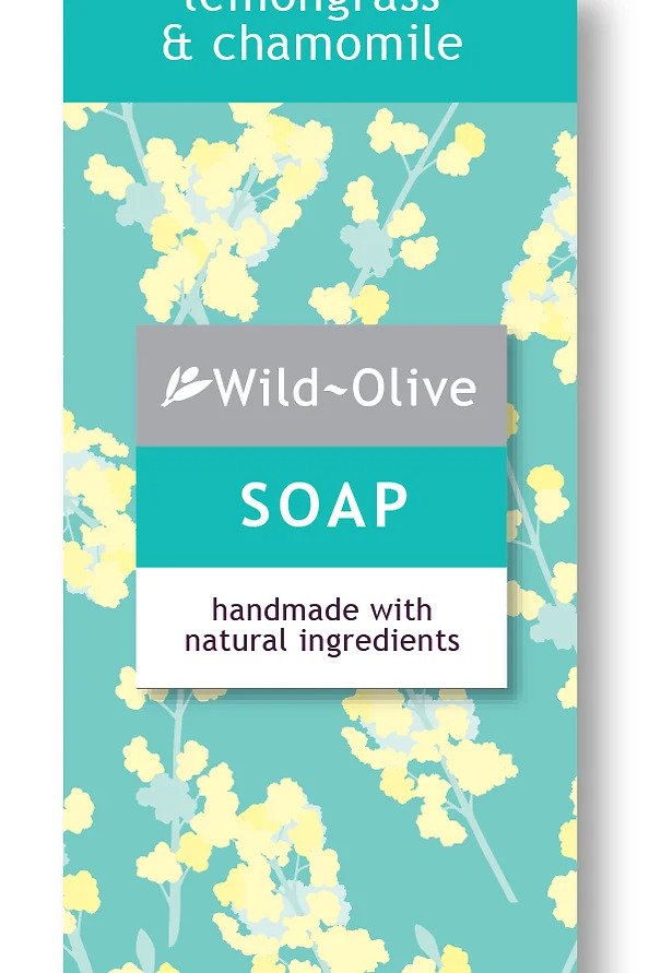 Lemongrass and Chamomile Soap 50g - Brambles Gift Shop