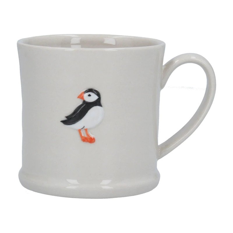 Ceramic Mini Mug 7cm - Puffin - Brambles Gift Shop