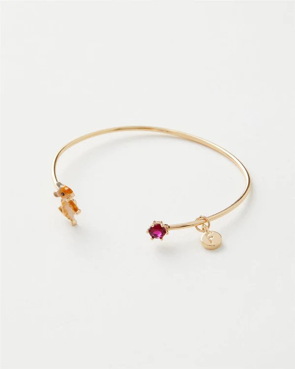 Enamel Vole Bangle - Brambles Gift Shop