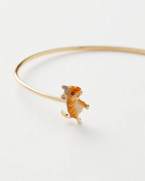 Enamel Vole Bangle - Brambles Gift Shop