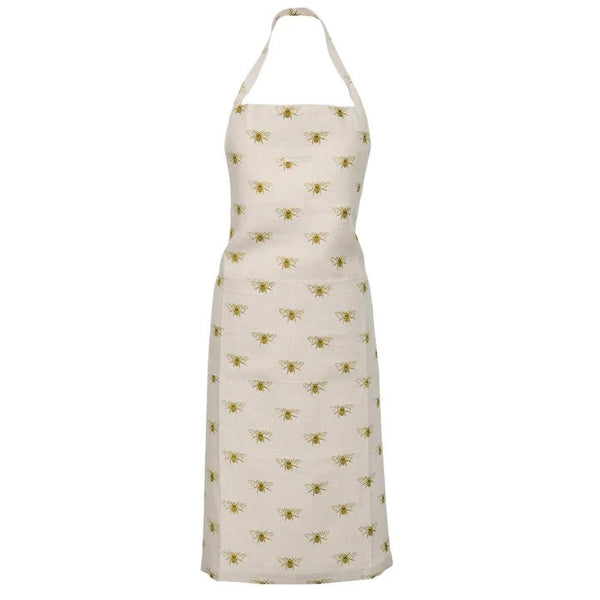 Linen Bees Adult Apron - Brambles Gift Shop