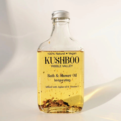 Bath and Shower Oil - Invigorating - Brambles Gift Shop