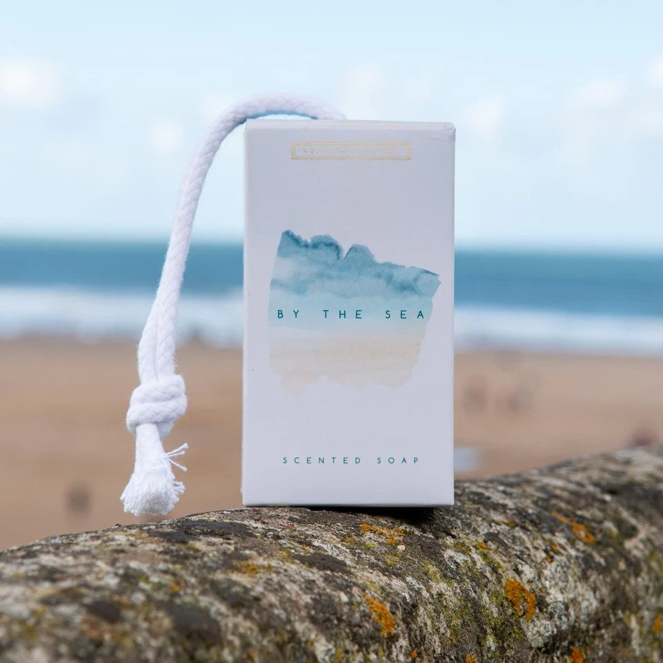 By The Sea Scented Soap on a Rope - Brambles Gift Shop