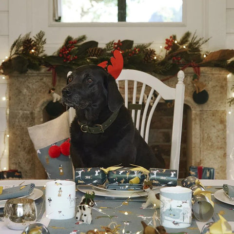 Christmas Dogs Mug - Large - Brambles Gift Shop