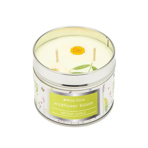 Wildflower Bloom Scented Candle - Brambles Gift Shop