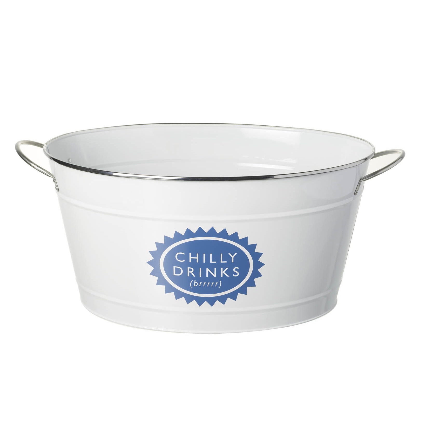 Metal Drinks Ice Bucket - Brambles Gift Shop