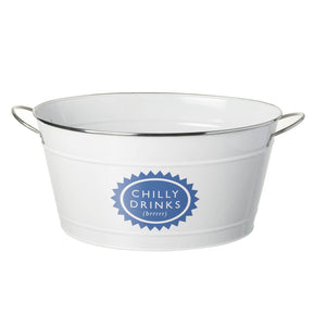 Metal Drinks Ice Bucket - Brambles Gift Shop