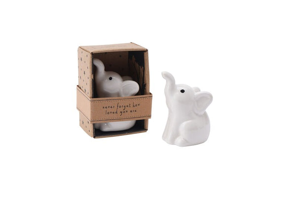 Send with Love Ceramic Elephant - Brambles Gift Shop