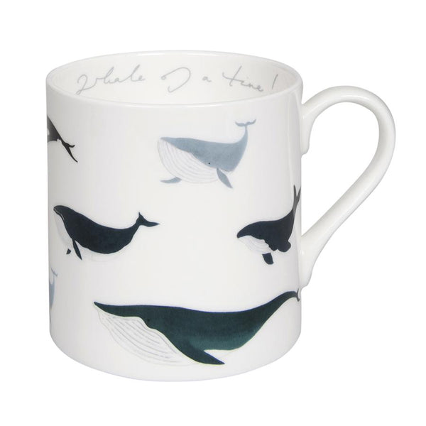 Whales Mug Large - Brambles Gift Shop