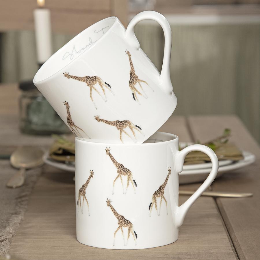 Giraffe Mug Large - Brambles Gift Shop
