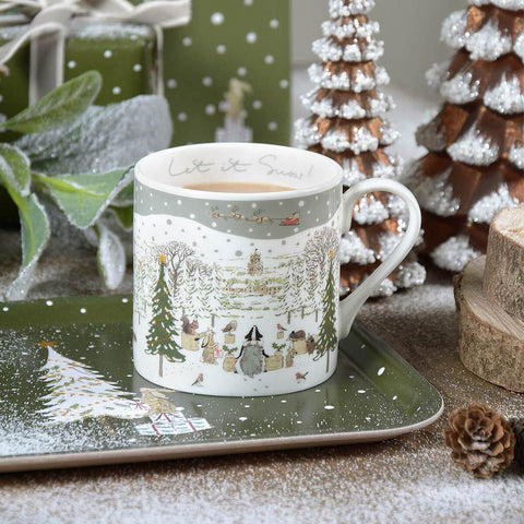 Festive Forest Mug Large - Brambles Gift Shop