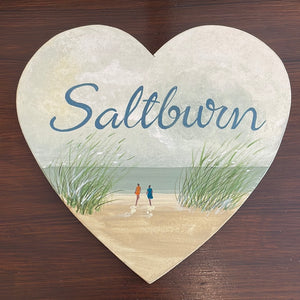 Handmade Local Wooden Heart - Brambles Gift Shop