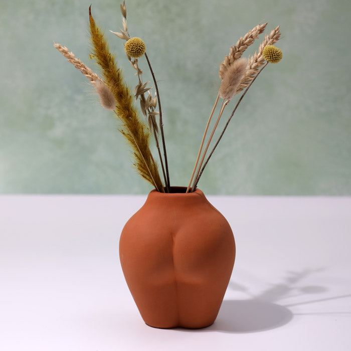 Terracotta Hips Vase - Brambles Gift Shop
