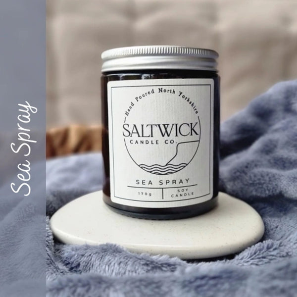 Saltwick Sea Spray Candle - Brambles Gift Shop